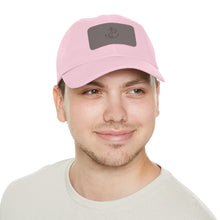 Load image into Gallery viewer, Dad Hat with Leather Patch (Rectangle)
